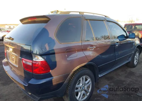 2005 BMW X5 3.0I z USA, uszkodzony, nr VIN 5UXFA13565LY16252